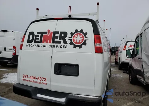 2022 GMC Savana G2500 from USA, damaged, VIN 1GTW7AFP6N1148400